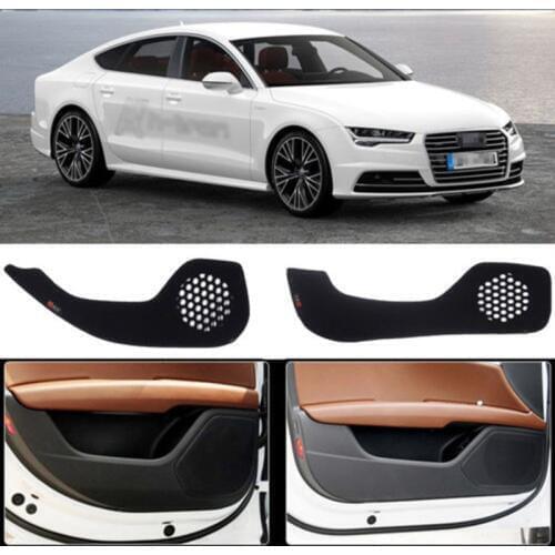 Brand New 4pcs Inside Door Anti Scratch Protection Cover Protective Pad For Audi A7 2011-2015