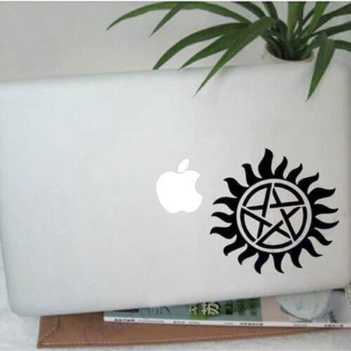 Cool Supernatural sticker - Anti-possession Tattoo vinyl decal for auto car / Motorcycle / laptop 13" 15" 17"