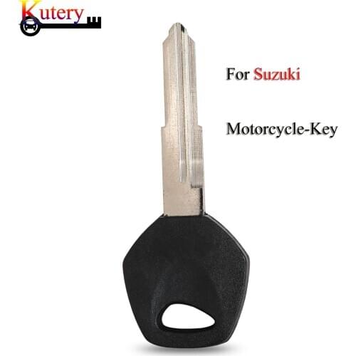 Kutery 10pcs/Lot Motorcycle Key For Suzuki Magnet Anti-theft Ignition Key AN250 AN400 AN650 Burgman Magnetic Key Replacement