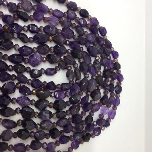 8-10x12-15mm Irregular Shape Quartz Phosphosiderite Faceted Beads Natural Gemstone Jewelry Making Supplies Unique Wealth Health