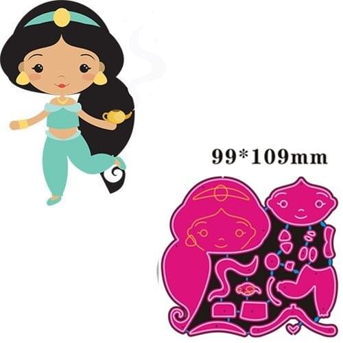 Metal Cutting Die girl DIY Scrapbooking Paper Cards Decorative Craft Embossing