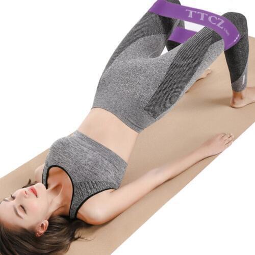 Resistance Bands Set Elastic Band Fitness Rubber Bands Non-slip Hip Band Rubber Bands For Gum Set Sport Yoga Exercise