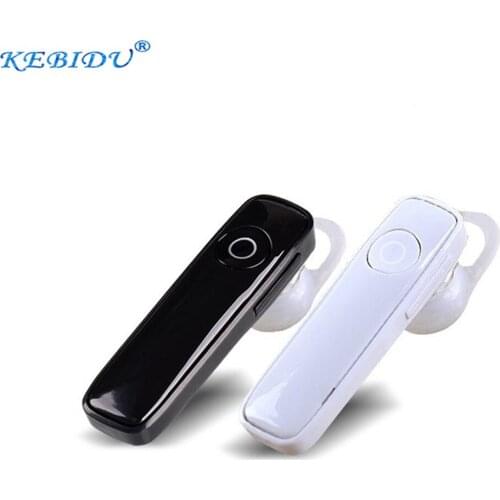KEBIDU M165 Mini Handfree Earhook Earphone Wireless Bluetooth 4.0 Headphone Headset Stereo MIC For Iphone Samsung Huawei Phone