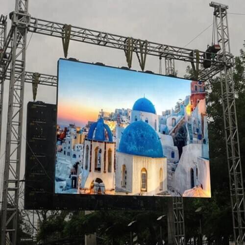 P5 Slim Panel Outdoor LED Screen 5mm Pixel Pitch Outdoor Rental LED Display Panels Billboard LED Video Wall For Advertising