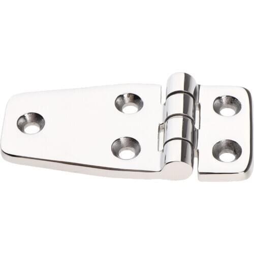 Strap Hinge Door Cabin Hinge Flush Mount Hatch Cabinet Deck Hardware for Boat