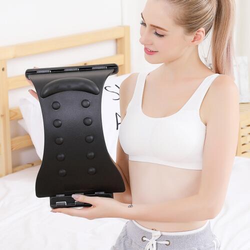Cervical massager Stretch Equipment Back Waist Massager Magic Stretcher Fitness Lumbar Support Relaxation Pain Relieve