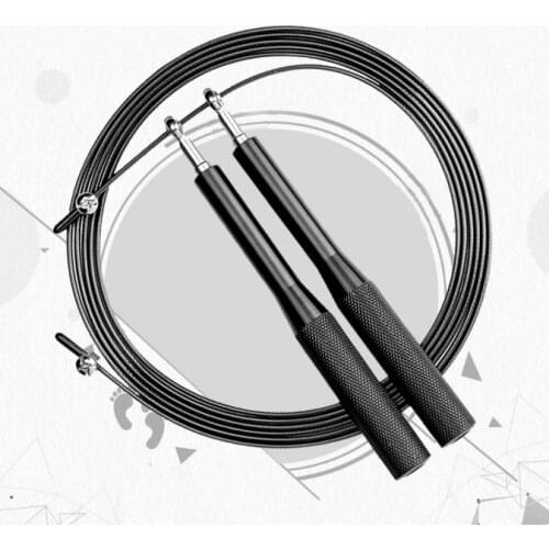 2020 Speed Crossfit Jump Rope Metal Bearing Handle adjustable Skipping Rope For corda rope Boxing Fitness Skip Workout Training