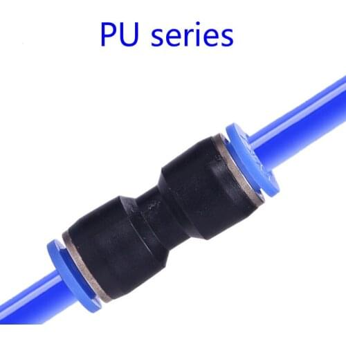 Tube Connector Fittings Hose Tube 10/12/14/16mm Plastic 1PC Air Fitting Plumbing PU Straight Connector Pneumatic Fitting