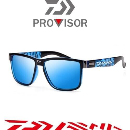 DAIWA Fishing Glasses Men and Women Outdoor Fishing Mountaineering Colorful Polarized Sunglasses Seaside UV Protection Sunglasse