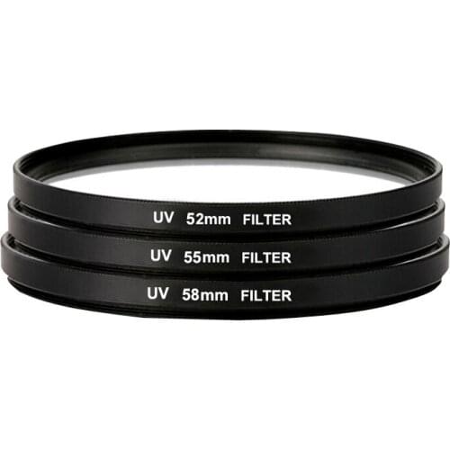 37/40.5/46/49/52/55/58/62/67/72/77/82mm UV Lens Filter For Canon nikon sony Pentax camera