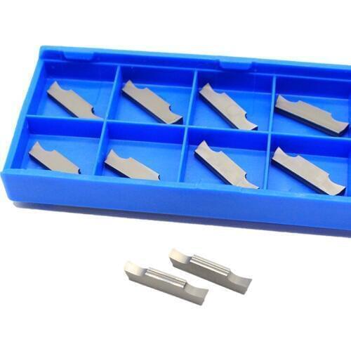 10PCS MGGN250 G H01 High Quality Fine Grinding Groove Blade CNC Grooving Blade Turning Tools