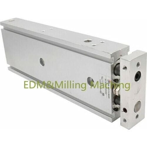 1PCS High Quality Dual Cylinder CXSM15-50 Slide Bearing 15mm CNC Bore 2"(50mm) Stroke M5 Port DURABLE New
