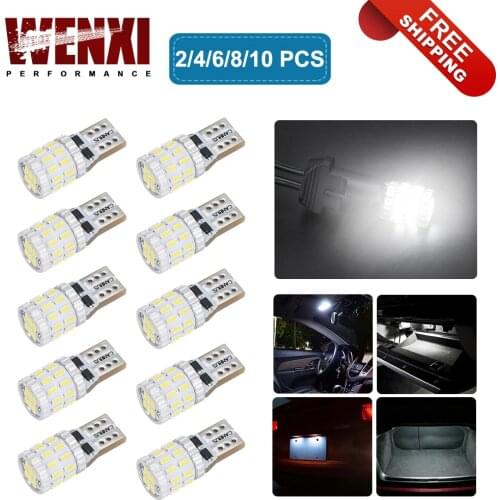 W5W T10 LED Bulbs Canbus For Car Parking Position Lights Interior Light For BMW VW Mercedes Audi A3 8P A4 6B BMW E60 E90