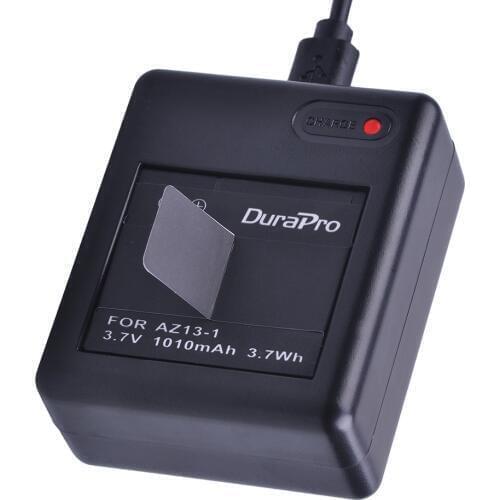 1PC for Xiaoyi AZ13-1 AZ13 1 AZ13 Li-ion Camera Battery Akku + USB Dual Charger for Xiaomi Yi Action Camera AZ13-1 Bateria