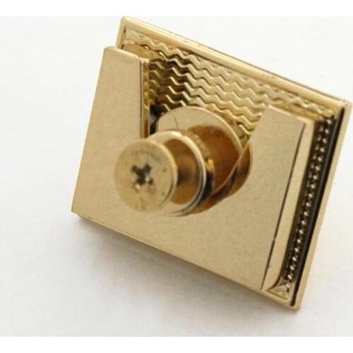 1pcs Metal Push Lock Cute Durable Switch Lock For DIY Handbag Bag Purse Luggage Hardware Closure Bag Parts Accessories