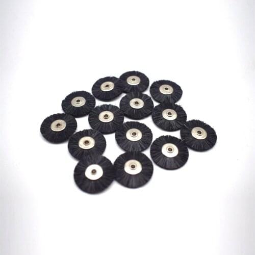 100pcs Stiff Hair Brushes 22mm Jewelers Cleaning Polishing Brush jewelry tool