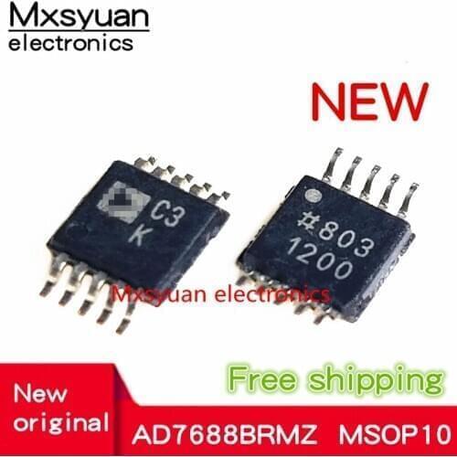 5pcs~50pcs/lot AD7688BRMZ AD7688BRM AD7688 C3K MSOP10 New original In stock