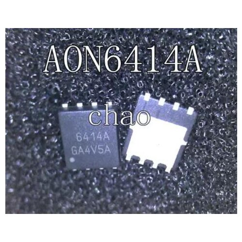 Free shipping 100PCS AON6414AL AO6414A 6414A DFN8