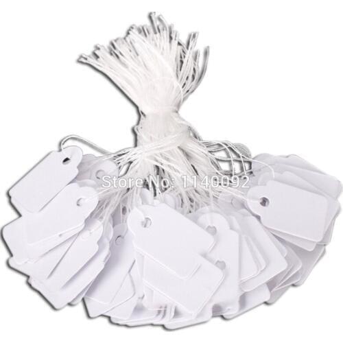 Free shipping wholesales DIY blank tag with cord/jewerly tag/printed label/gift packing tag/shape cutting tag 100 pcs a lot