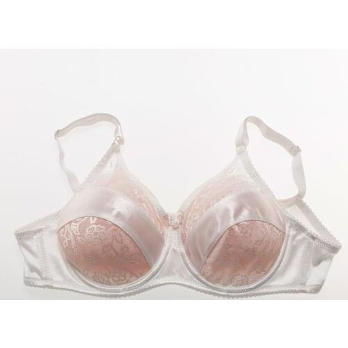 Crossdresser Pocket Bra Fit Water drop Or Round Breast Form fake boobs Men Bra Shemale Transvestite Bra Not Include Breast