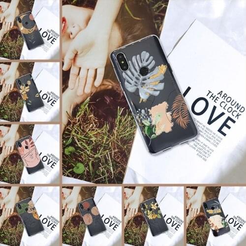 Flower Girl Art Face Aesthetic Phone Case For Xiaomi Mi Max Mix 1 2 2S 3 Silicone Soft TPU Back Cover For Xiaomi Mi Note 1 2 3