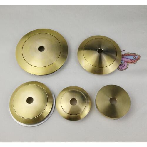 Lamp base tray glass globe lampshade brass cap arc cover flying saucer DIY chandelier lamp lighting accessories