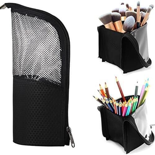 Make Up Brush Holder Travel Toiletry Cosmetic Storage Case Beauty Tool Organizer Pouch Bag Women Professional Makeup Accessories