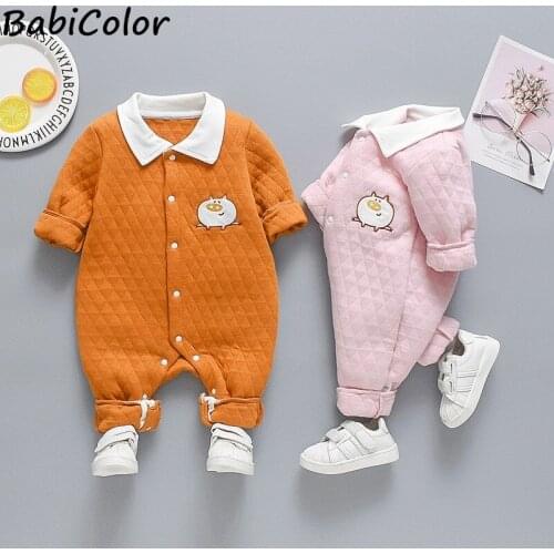 Baby Rompers Spring Autumn Clothing Newborn Baby Girl Boy Ribbed Clothes Knitted Cotton Romper Jumpsuit 2PCS Outfits