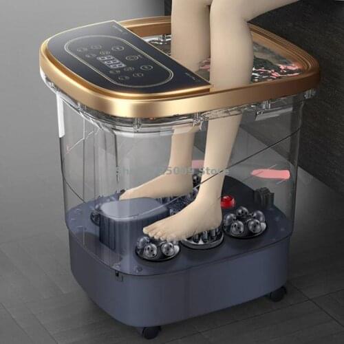 Deep Bucket Electric Foot Bath Home Automatic Heating Foot Bath Constant Temperature Electric Massage Foot Bath