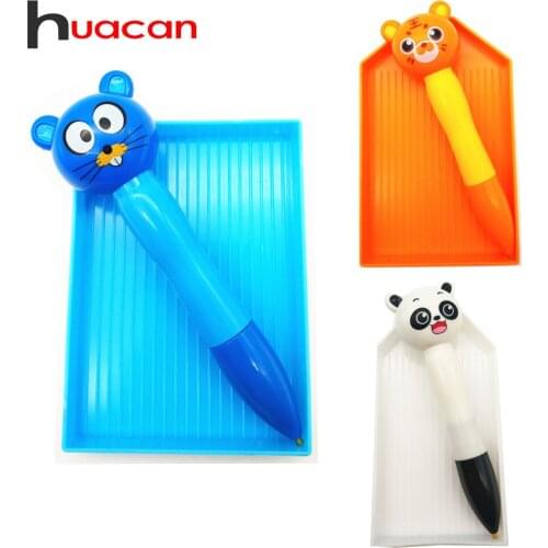Huacan DIY Diamond Painting Tool Pen Tray Set Diamond Embroidery Mosaic Accessories