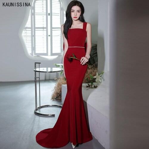 Женские платья со шлейфом KAUNISSINA China At AliExpress