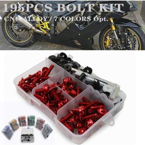 Fairing Bolts Kit Screws For Yamaha MT07 MT-03 FZ8 FZ6 FZ1 MT09 CBR600 MT10 TRACER FZ8 XMAX TMAX YZF R1 R3 R6 R125 XJ6 XJR1300