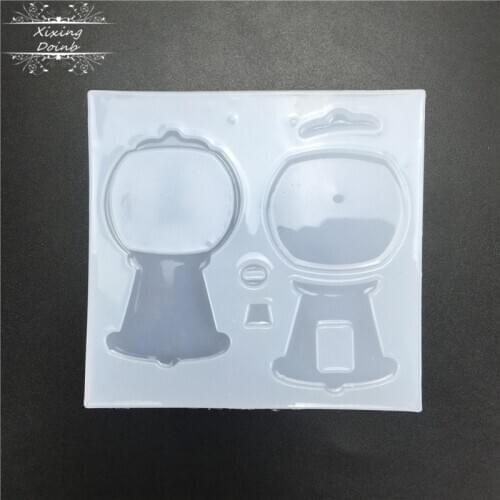 Twist the egg machine shape silica gel mold chocolate fudge cake decoration tool DIY resin mold crystal drop glue making tool