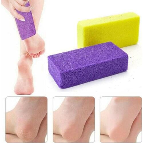 Reusable Foot Pumice Sponge Stone Callus Exfoliate Hard Skin Remove Pedicure Scrubber Foot Care Tool Scrub Manicure Tools