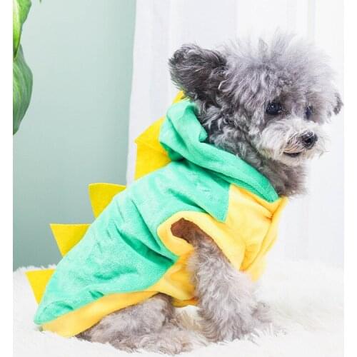 Halloween Dog Clothes Small Pet Cosplay Costume Dinosaur Costume Christmas Dog Cat Clothing Puppy Outfits Funny Apparel Dress Up