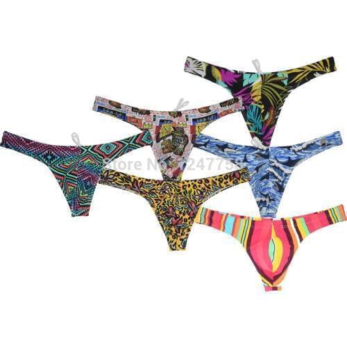 Sexy Mens Thong Swimwear Super Sexy Gay Swim Underwear Tanga Pouch Bikini Swimsuit T-back Panties