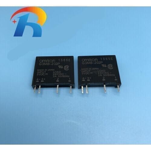 Smart Electronics New 5Pcs Original Solid State Relay G3MB-202P DC-AC PCB SSR In 5VDC,Out 240V AC 2A 4PIN G3MB-202P-5VDC