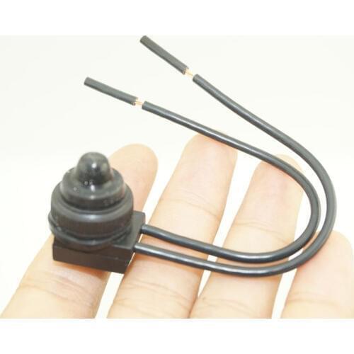 Waterproof Push Button Switch For Multi-color Meteor Shower Rain Tubes AC100-240V LED Christmas Lights Wedding Party Garden Xmas