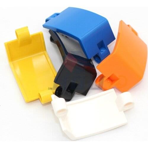 High-Tech Parts 3x5x3 Curved Panel 24116 Off-Road Construction Vehicles Race Plane Model Set Bulk Accessory MOC Building Blocks