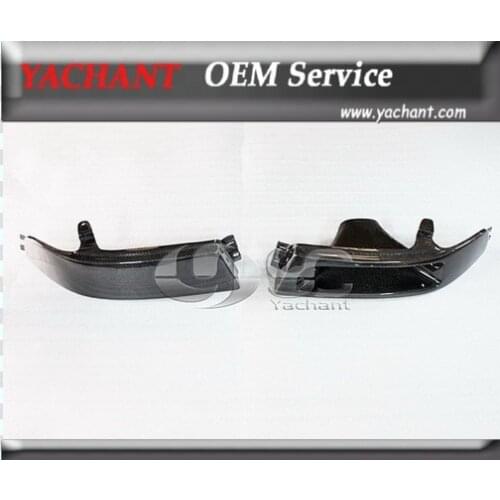 Carbon Fiber Headlight Air Intake Replacement Fit For 1998-2000 Mitsubishi Evolution EVO 5-6