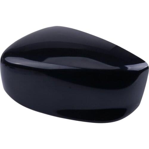 1 pcs Rearview mirror cover ABS Accessories Black Exterior Mirrors Parts Plastic Sturdy