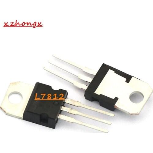 10PCS L7812CV L7812 TO220 7812 LM7812 MC7812 TO-220 novo