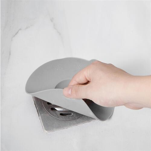 10pcs High-quality Gelodor-proof sewer Round Floor Drain Kitchen Sink Strainer Waste Plug Bathroom Drain Hole Hair Stopper