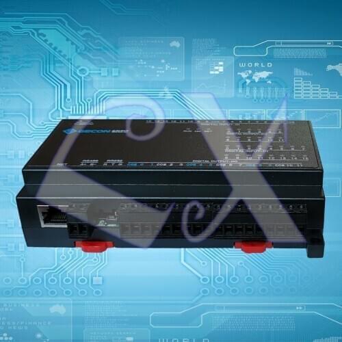 16DO 8AI 16 relay outputs 8 channels analog input Modbus communication protocol module