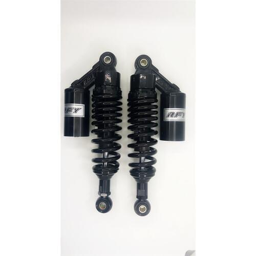 280mm USIVERSAL 8MM SPRING REAR AIR/NITROGEN SHOCK ABSORBERS FOR YAMAHA HONDA SUZUKI KAWASAKI TRAIL DIRT BIKE ATV BLACK