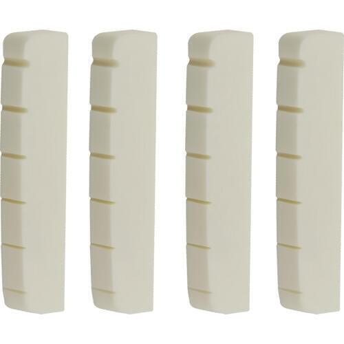 4pcs 43mm Beige Buffalo Bone Nut for Les Paul SG ES Electric Guitar