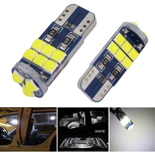 4pcs T10 W5W WY5W 3030 Super Bright LED Canbus No Error Car Interior Reading Dome Lights Auto Parking Lamp Wedge Tail Side Bulb