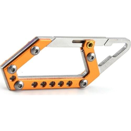 70% Hot Sale Outdoor Camping Hiking Aluminum Alloy Carabiner Two-way Backpack Hook Buckle