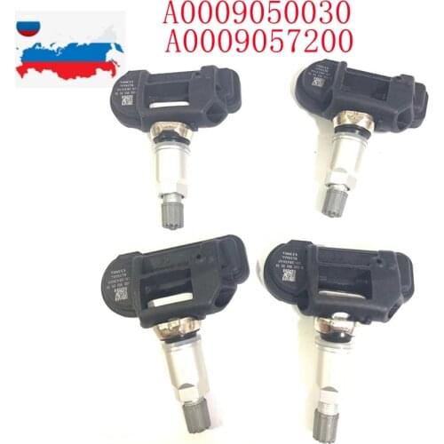 4pcs/lot 433mhz TPMS Sensor For Mercedes Smart C E S CL CLA CLS A0009050030Q03 Tire Pressure Monitoring System A0009050030