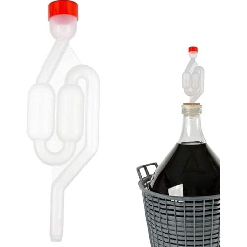 Fermentation Airlocks Air Water Sealed Exhaust Valve Homebrew Wine Making Equipment Homemade Wine Vent Accessories